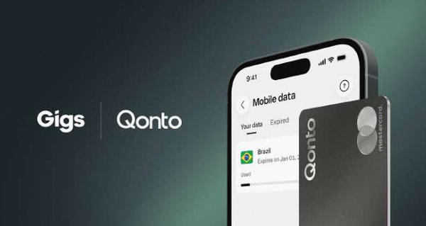 Gigs s’implante en France avec Qonto et démocratise les eSIM pour les entreprises