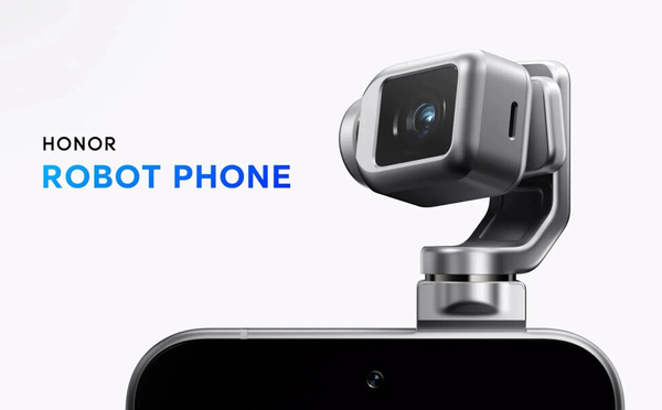 Honor dévoile son Robot Phone, un smartphone doté d’une caméra motorisée intelligente