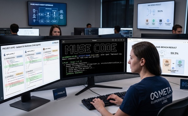 Intelligence artificielle : Meta lance Muse Code et s’attaque au pré carré des développeurs