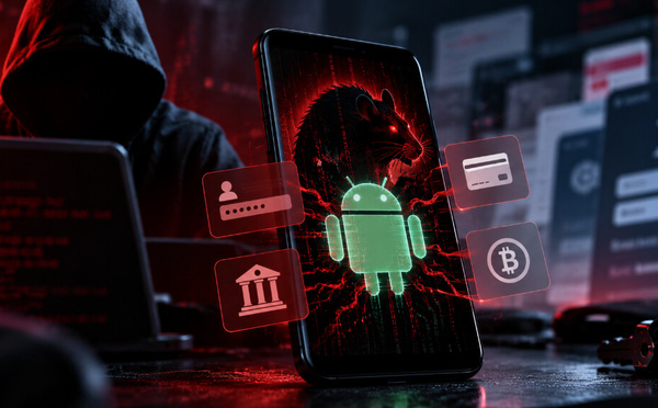 RatHat : ce nouveau malware Android utilise l’IA pour voler des identifiants et prendre le contrôle des smartphones