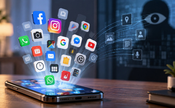 Smartphones neufs : jusqu’à 88 applications préinstallées peuvent déjà collecter vos données