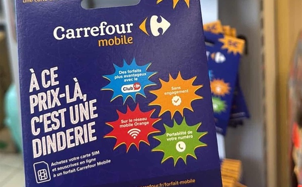 Carrefour relance ses forfaits mobiles en partenariat avec Orange