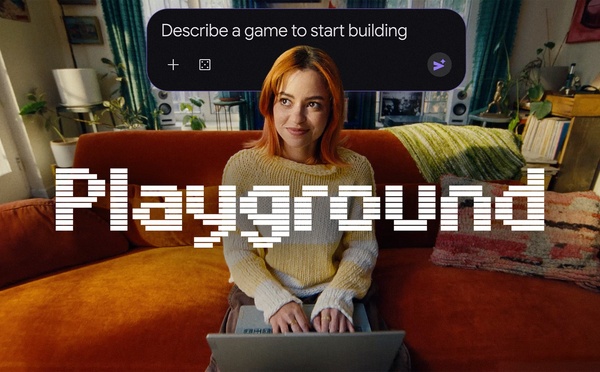 Playground : Google lance la création de jeux par IA sans coder