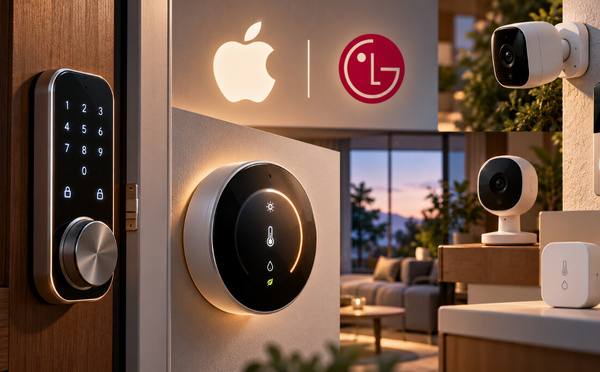 Apple et LG préparent de nouveaux objets connectés pour la maison : leur design se dévoile