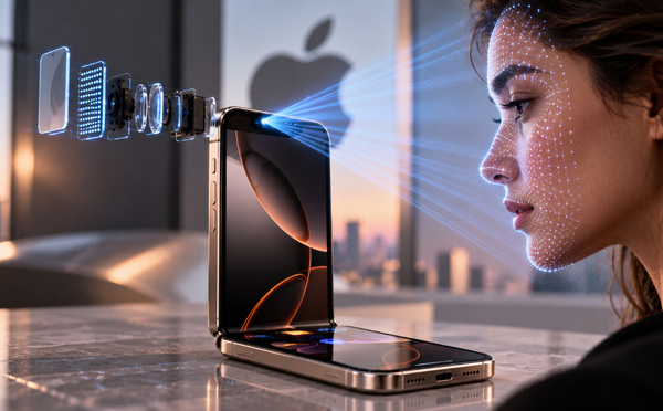 iPhone Duo 2 : Apple pourrait intégrer Face ID sous l’écran dès 2027