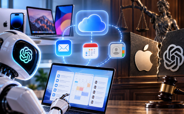 ChatGPT se connecte à iCloud : OpenAI peut désormais gérer les e-mails, contacts et calendriers Apple